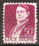 Stamps United States -  Lucy Stone.