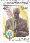 Stamps Spain -  75 aniversario de los colegios de Agentes Comerciales     (E)