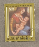 Stamps Guinea Bissau -  Cuadro de Rafael