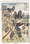Stamps Spain -  Encina    (E)