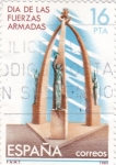 Stamps Spain -  Día de las fuerzas Armadas     (E)