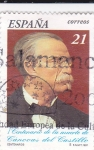 Stamps Spain -  Centenario de la muerte de Canovas del Castillo     (E)