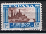 Stamps Spain -  Edifil  899  XIX Cente. de la venida de la Virgen del Pilar a Zaragoza.  