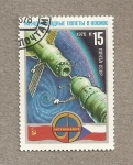 Stamps Russia -  Acoplamiento del Soyuz