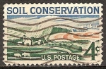 Stamps : America : United_States :  Conservación de Suelos.