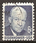 Sellos de America - Estados Unidos -   Dwight D. Eisenhower.