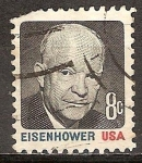 Stamps : America : United_States :  Dwight D. Eisenhower.