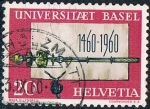 Stamps : Europe : Switzerland :  5º CENT. DE LA UNIVERSIDAD DE BASILEA. Y&T Nº 640