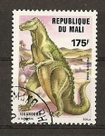 Stamps Africa - Mali -  Animales Prehistoricos / Iguanodon.