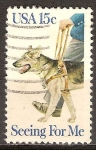 Stamps United States -   50a Aniv del Programa Primer Perro Guía de USA.