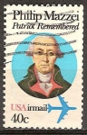 Stamps United States -  Philip Mazzei, escritor,político.