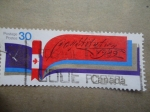 Sellos de America - Canad� -  Constitución 1982.