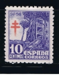 Stamps Spain -  Edifil  1018  Pro Tuberculosos.   