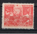 Stamps Spain -  Edifil  Beneficencia  32  