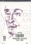 Stamps Spain -  Francisco Salcillo 1707-1783     (E)