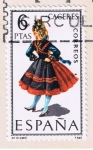 Stamps Spain -  Edifil  1776  Trajes Típicos Españoles.  