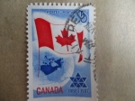 Stamps : America : Canada :  Canadá -1867-1967