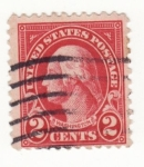 Sellos de America - Estados Unidos -  Washington Ed 1890