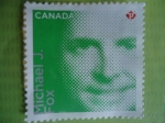 Stamps : America : Canada :  MICHAEL J. FOX