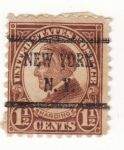 Stamps : America : United_States :  Harding. Ed 1902