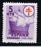 Stamps Spain -  Edifil  1066  Pro Tuberculosos.  