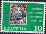 Stamps : Europe : Switzerland :  EXPOSICIÓN FILATÉLICA NACIONAL DE BERNA ´NABRA´. Y&T Nº 744