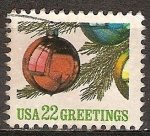 Stamps United States -  Navidad 1987.