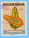 Stamps : America : Nicaragua :  Papaya