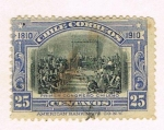 Stamps America - Chile -  PRIMER CONGRESO CHILENO
