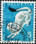 Stamps : Europe : Switzerland :  PRO JUVENTUD 1966. ARMIÑO. Y&T Nº 778