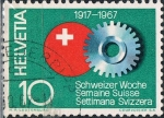 Stamps : Europe : Switzerland :  CINCUENTENARIO DE LA SEMANA SUIZA. Y&T Nº 791