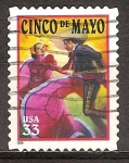 Sellos de America - Estados Unidos -  Cinco de Mayo.