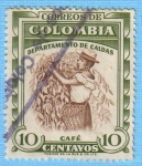 Sellos de America - Colombia -  Café