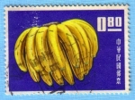 Sellos de Asia - China -  Bananos