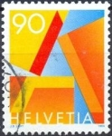 Stamps : Europe : Switzerland :  Letter A