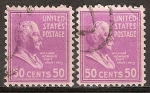 Stamps United States -  William Howard Taft.