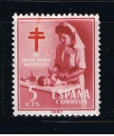 Sellos de Europa - Espa�a -  Edifil  1121  Pro Tuberculosos. Cruz de Lorena en rojo.  
