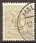 Stamps Belgium -  Número de león heráldico.