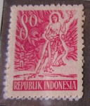 Stamps : Asia : Indonesia :  mitologia indonesia
