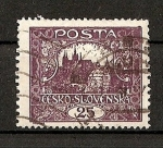 Stamps Czechoslovakia -  Castillo de Praga./ Republica.