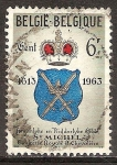 Stamps : Europe : Belgium :  350a Aniv de la Real Cofradía y los Caballeros de San Miguel.