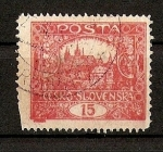 Sellos de Europa - Checoslovaquia -  Castillo de Praga./ Republica.