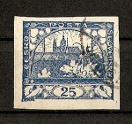 Stamps Europe - Czechoslovakia -  Castillo de Praga./ Republica.