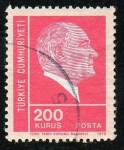 Stamps Turkey -  Mustafa Kemal Atatürk