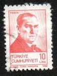 Sellos del Mundo : Asia : Turqu�a : Mustafa Kemal Atatürk