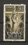 Stamps Spain -  Rio Muni./ Pro Infancia.