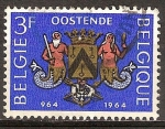 Sellos de Europa - Blgica -  Milenario de la ciudad de Ostende.