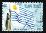Stamps Uruguay -  180 años creación bandera nacional