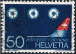 Stamps : Europe : Switzerland :  INAUGURACIÓN DEL NUEVO AEROPUERTO DE GRINEBRA- COINTRIN. Y&T Nº 805