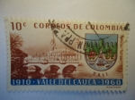 Stamps Colombia -  1910- VALLE  DEL  CAUCA -1960